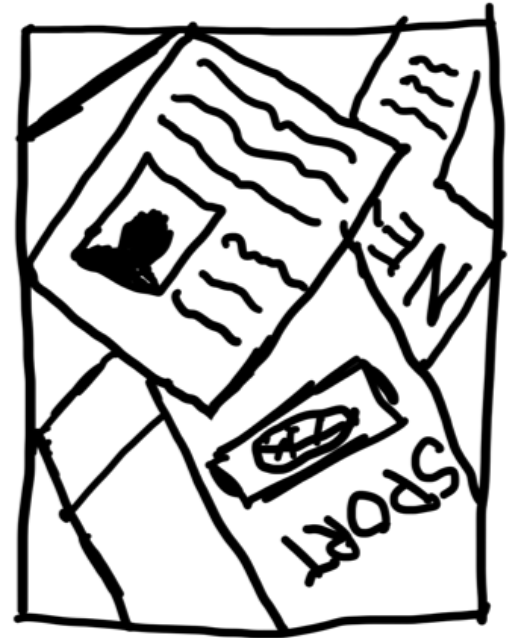 A poor doodle of LEGO brick #6275973